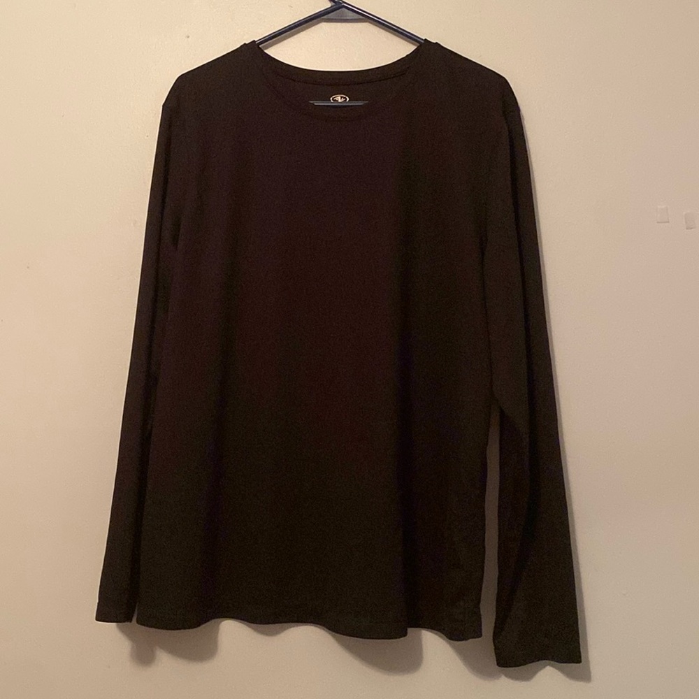 Athletic Works Black Long Sleeve Tshirt